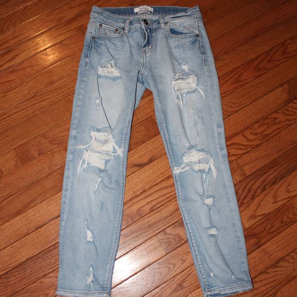 pistola Denim - Pistola Distressed straight legged Jeans